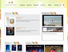 Tablet Screenshot of guarderiabrasil.com.br